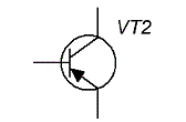 Обозначение транзистора 2Т709А2 на схемах