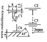 Условное обозначение проходных конденсаторов