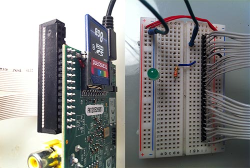 Подключение к GPIO контактам Raspberry Pi