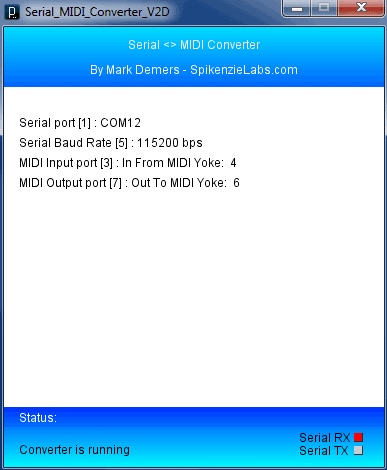 Serial MIDI Converter