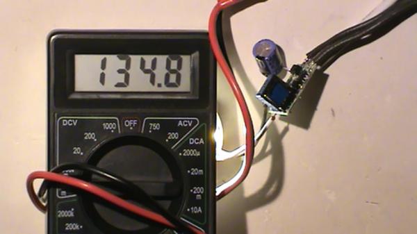 Проверка драйвера на микросхеме WS3441AS8P и измерение установленной силы тока