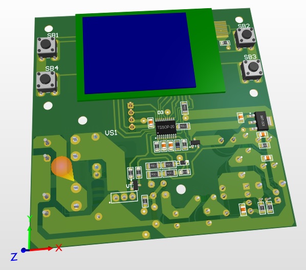 Печатная плата в Altium Designer