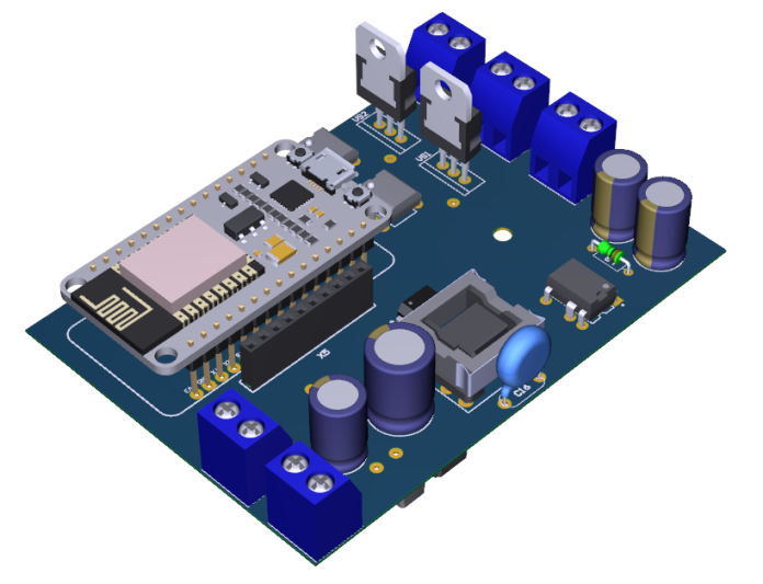 Печатная плата Altium Designer