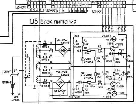 БП Радиотехника МП-7301 стерео