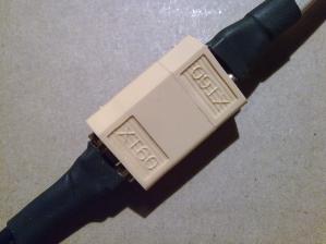 Соединение разъёмов типа XT60