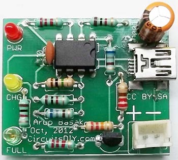 USB зарядка для Li-ion аккумуляторов