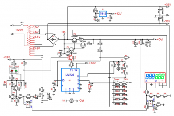 Схема доработанного ЛБП YG-1502DD