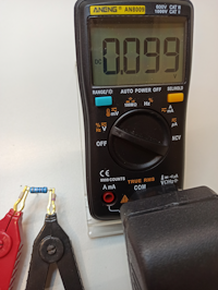 0,1 Ом измерение приставкой