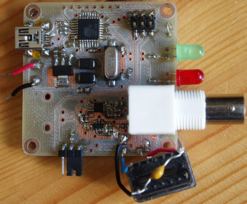 USB функциональный генератор на AD9833