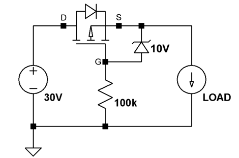 p-fet protect