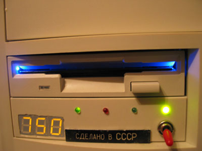 Модинг флопи диска