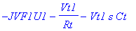 -JVF1U1-Vt1/Rt-Vt1*s*Ct