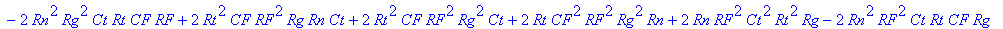 F_Pole[1] = 1/4*I*(Rn*Rg*Ct*Rt Rt*CF*RF*Rg Rn*RF*Ct*Rt RF*Rg*Ct*Rt CF*RF*Rn*Rg-(-2*Rn*Rg^2*Ct*Rt^2*CF*RF 2*Rn^2*Rg*Ct^2*Rt^2*RF 2*Rn*Rg^2*Ct^2*Rt^2*RF-2*Rn^2*Rg^2*Ct*Rt*CF*RF 2*Rt^2*CF*RF^2*Rg*Rn*Ct 2*...