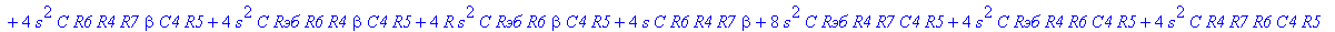 H := (`Rэб`*R7*C4*R5 R7*R6*C4*R5 R4*R6*C4*R5 beta^2*R4*R7*C4*R5 R6*beta^2*R4*C4*R5 R4*R7*C4*R5 `Rэб`*R6*C4*R5 `Rэб`*R7*beta*C4*R5 2*R4*R7*beta*C4*R5 4*R*R7*s*C^2*R4*R5 4*s*C*R6*R4*R7*beta*C4*R5 4*R*s^2...
