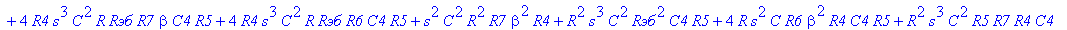 H := (`Rэб`*R7*C4*R5 R7*R6*C4*R5 R4*R6*C4*R5 beta^2*R4*R7*C4*R5 R6*beta^2*R4*C4*R5 R4*R7*C4*R5 `Rэб`*R6*C4*R5 `Rэб`*R7*beta*C4*R5 2*R4*R7*beta*C4*R5 4*R*R7*s*C^2*R4*R5 4*s*C*R6*R4*R7*beta*C4*R5 4*R*s^2...