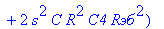 H := (`Rэб`*R7*C4*R5 R7*R6*C4*R5 R4*R6*C4*R5 beta^2*R4*R7*C4*R5 R6*beta^2*R4*C4*R5 R4*R7*C4*R5 `Rэб`*R6*C4*R5 `Rэб`*R7*beta*C4*R5 2*R4*R7*beta*C4*R5 4*R*R7*s*C^2*R4*R5 4*s*C*R6*R4*R7*beta*C4*R5 4*R*s^2...