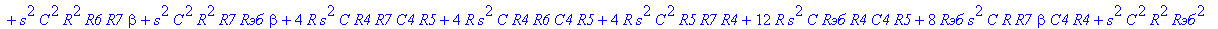 H := (`Rэб`*R7*C4*R5 R7*R6*C4*R5 R4*R6*C4*R5 beta^2*R4*R7*C4*R5 R6*beta^2*R4*C4*R5 R4*R7*C4*R5 `Rэб`*R6*C4*R5 `Rэб`*R7*beta*C4*R5 2*R4*R7*beta*C4*R5 4*R*R7*s*C^2*R4*R5 4*s*C*R6*R4*R7*beta*C4*R5 4*R*s^2...