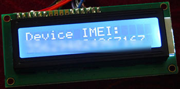 Показ IMEI