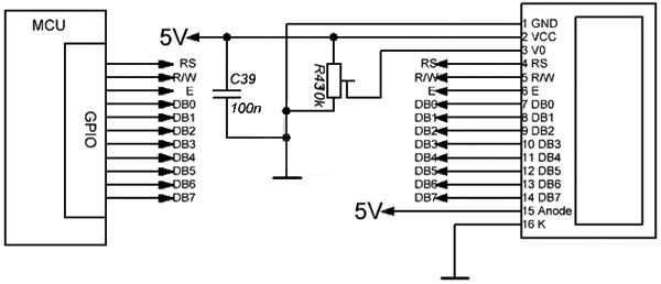 Подключение LCD 1602