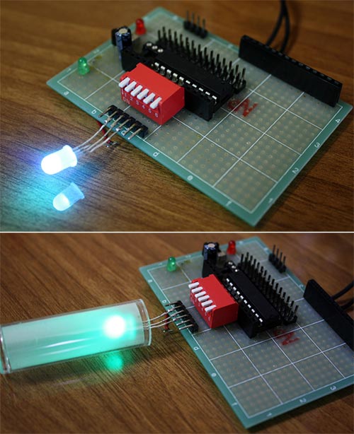 RGB LED мигалка