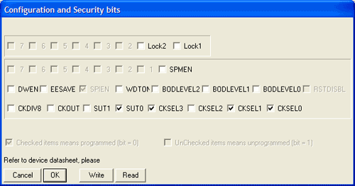 Fuse bits