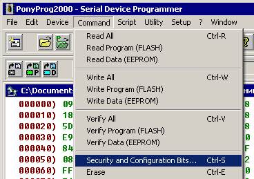 Security and Configuration Bits