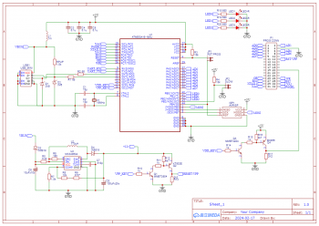 Схема USBasp для параллельного программирования AVR