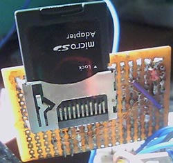 Подключение SD карты