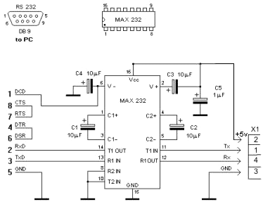 Адаптер на MAX232