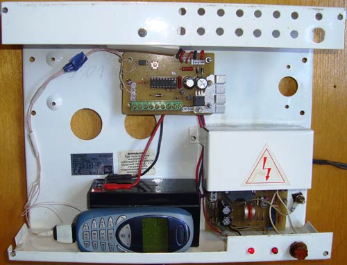 Общий вид GSM сигнализации