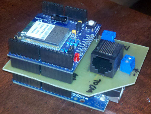 Сэндвич из Arduino, Wi-Fi шилд и Motor шилд
