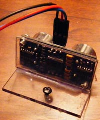 Установка УЗ датчика ping