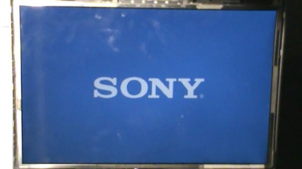 Отображение логотипа "SONY"