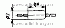 Стабилитрон КС175А-2  цоколевка и размеры