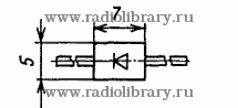 Стабилитрон КС410АС  цоколевка и размеры