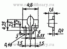 Стабилитрон КС468А-9  цоколевка и размеры