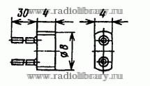 Стабилитрон КС533А  цоколевка и размеры