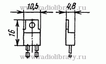 Стабилитрон КС568В  цоколевка и размеры