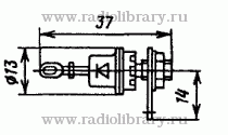 Стабилитрон КС630А  цоколевка и размеры